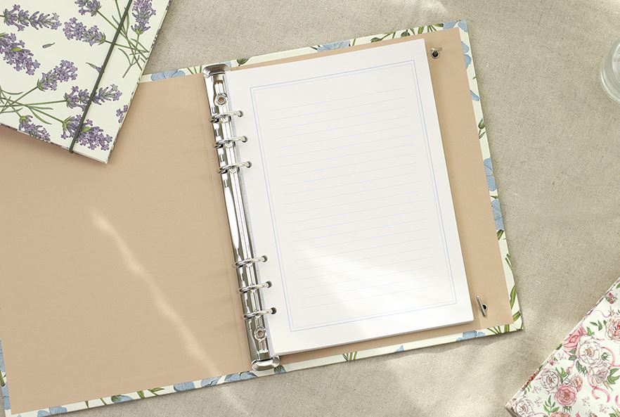 Premium Italian Florence 6-Ring Binder