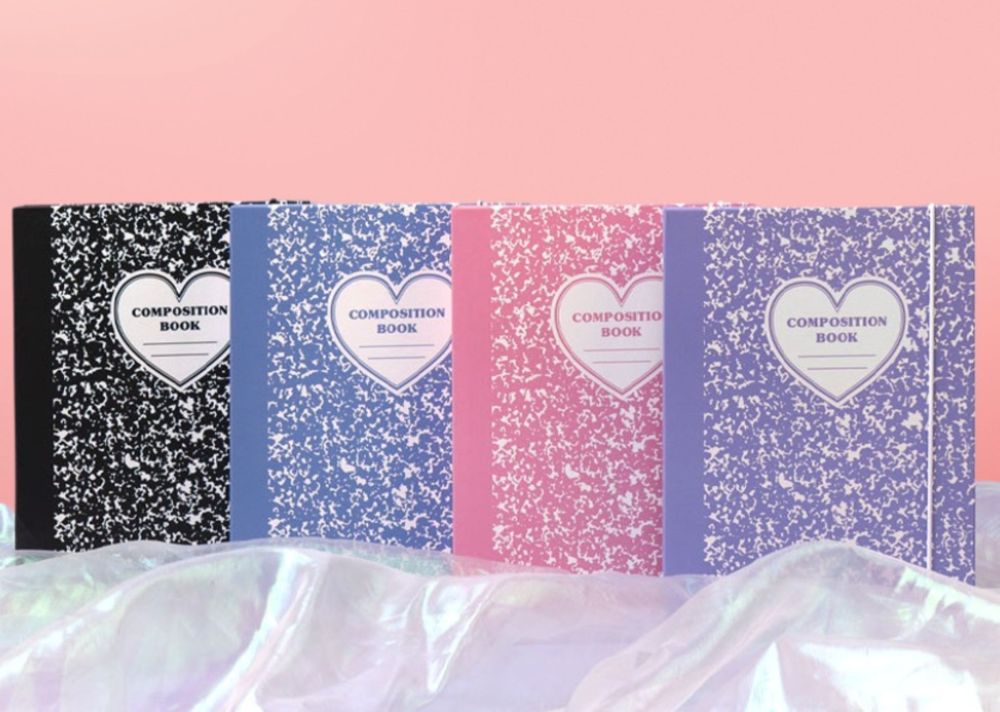 A5 25R Composition Hard Cover Binder - ZoocomingTree