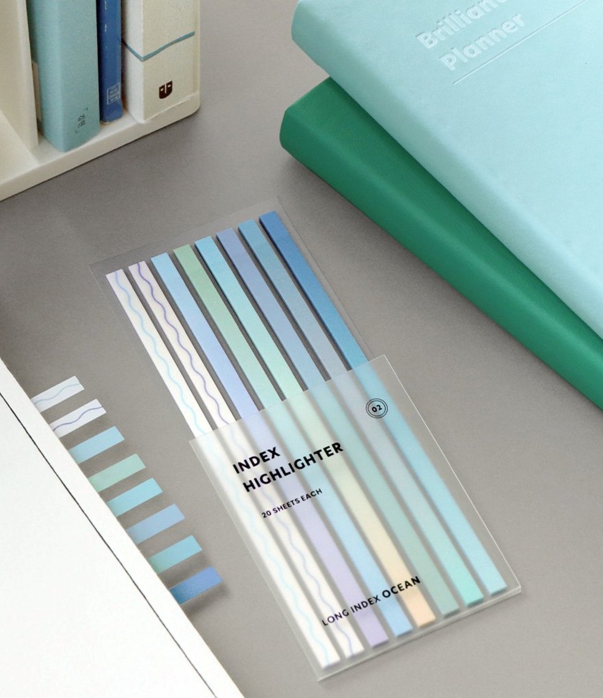 Index Long Highlighter Color Sticky Note - ZoocomingTree