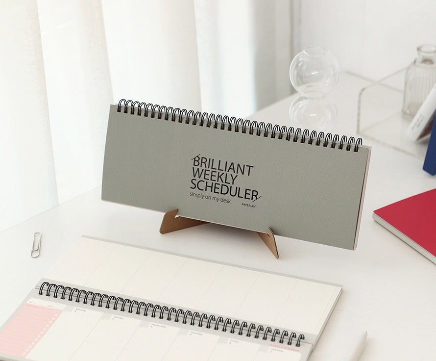Brilliant weekly Standing Planner Scheduler - ZoocomingTree