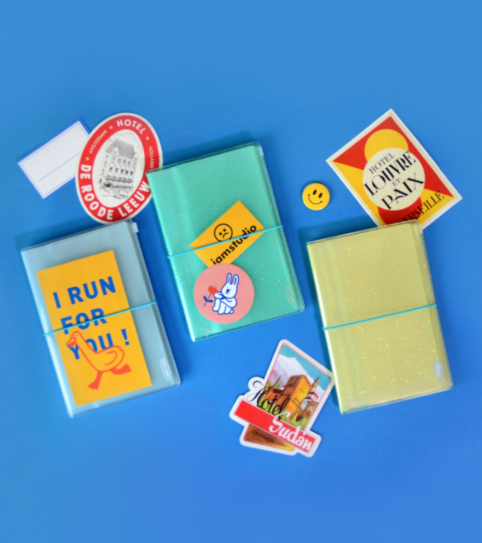 Long Type Sticker Storage Album | 32 Pockets + Zipper Organizer ...
