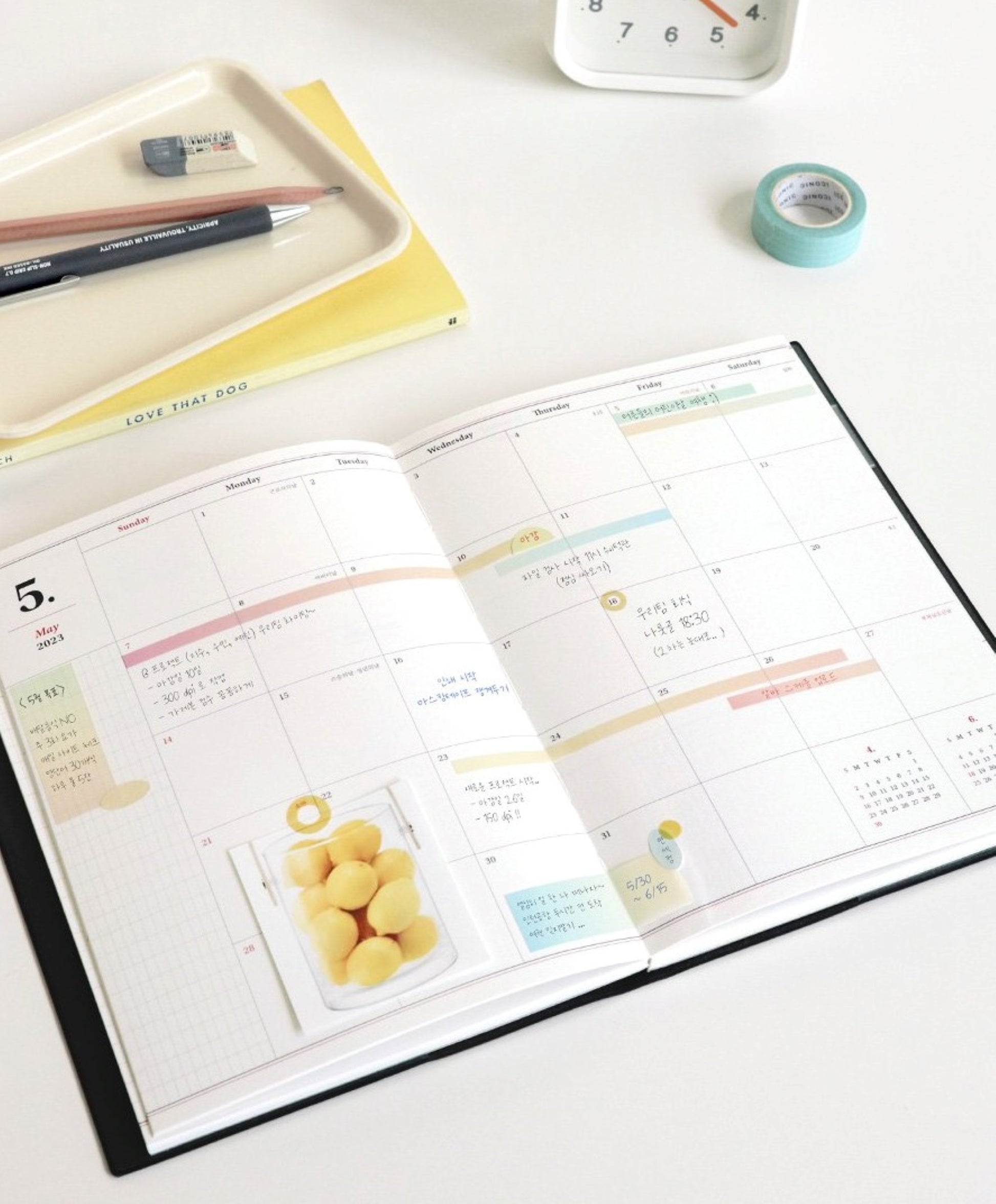 Index Long Highlighter Color Sticky Note - ZoocomingTree