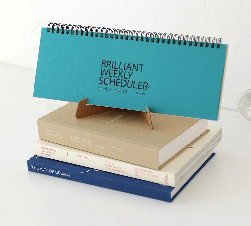 Brilliant weekly Standing Planner Scheduler - ZoocomingTree