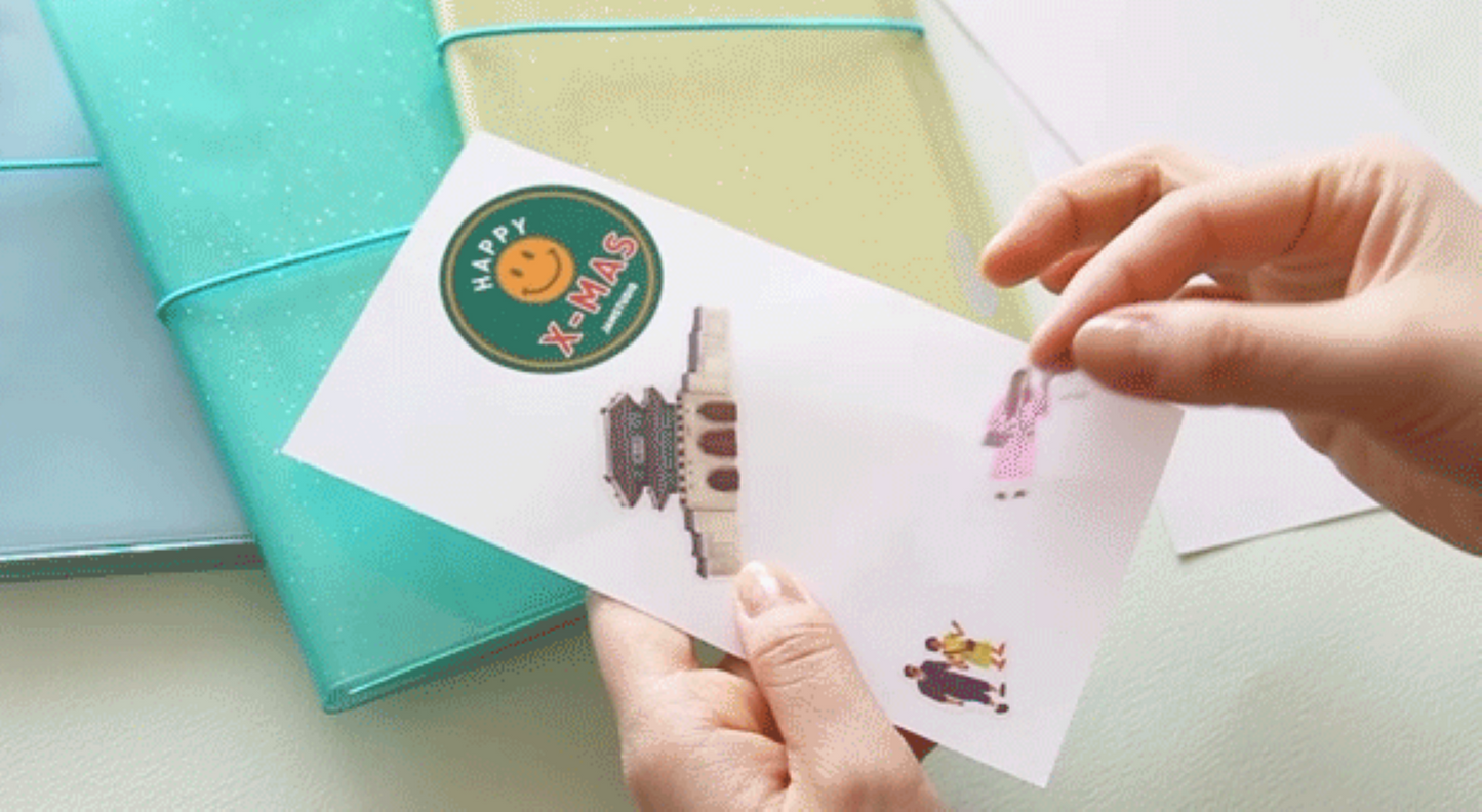 Long Type Sticker Storage Album - ZoocomingTree