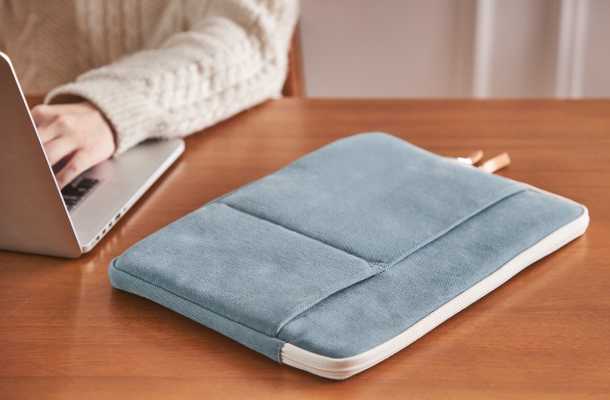 Cotton Laptop Sleeve 15