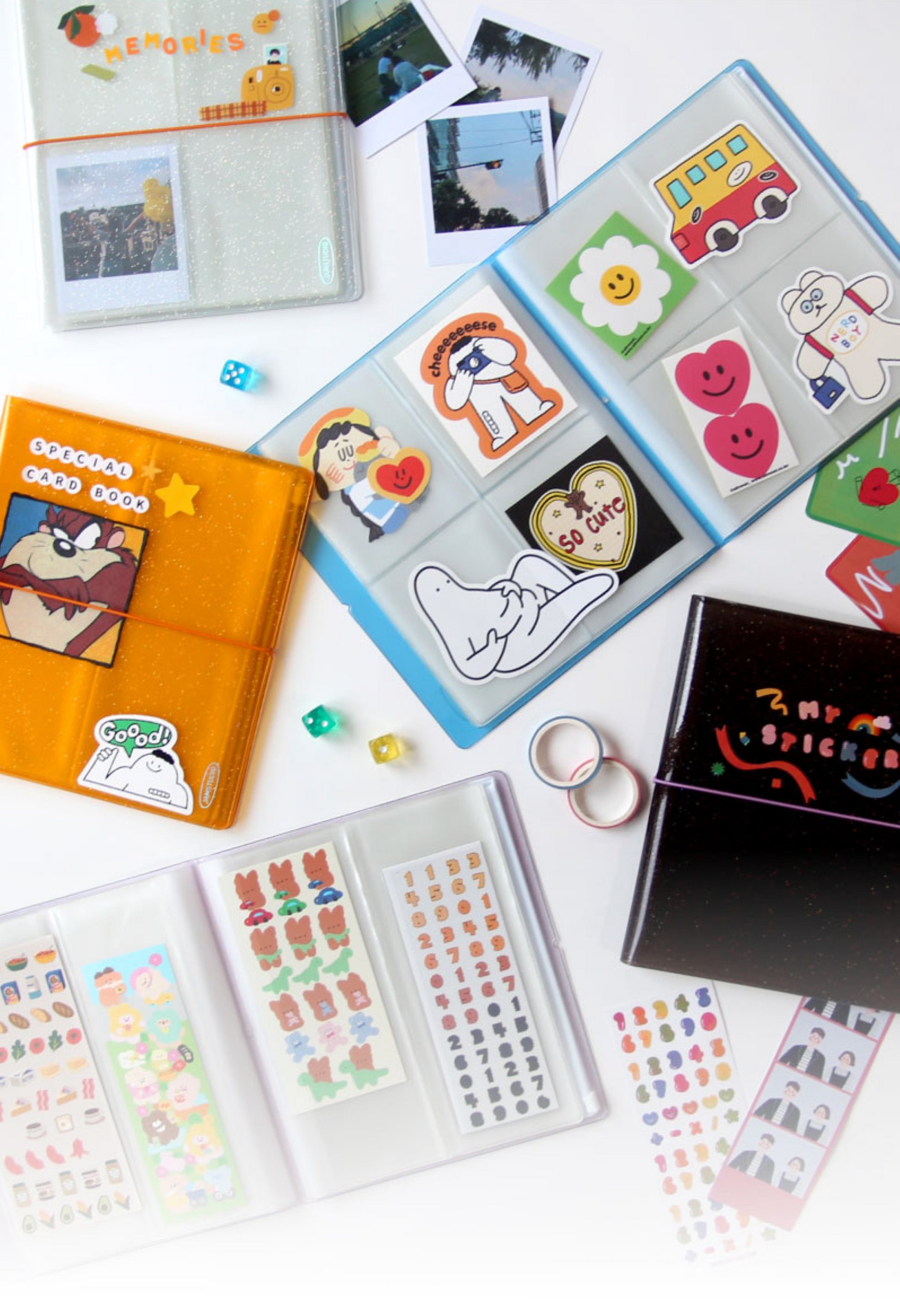 Seal Sticker Storage Album - ZoocomingTree