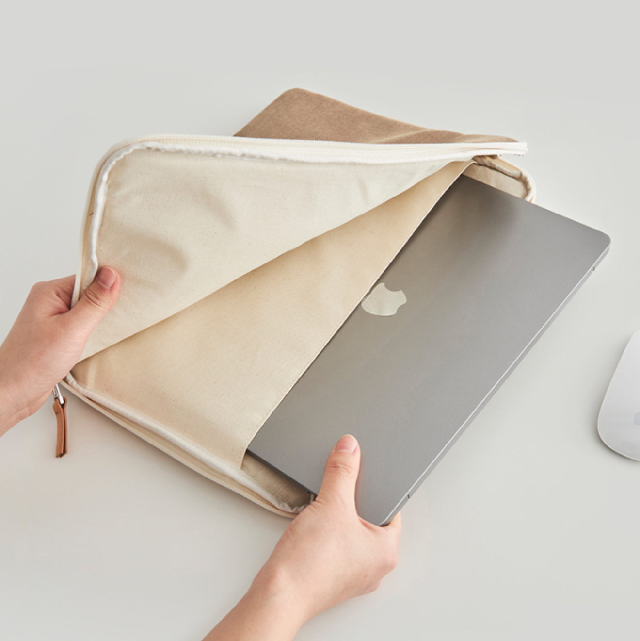 Cotton Laptop Sleeve 13 MacBook Case